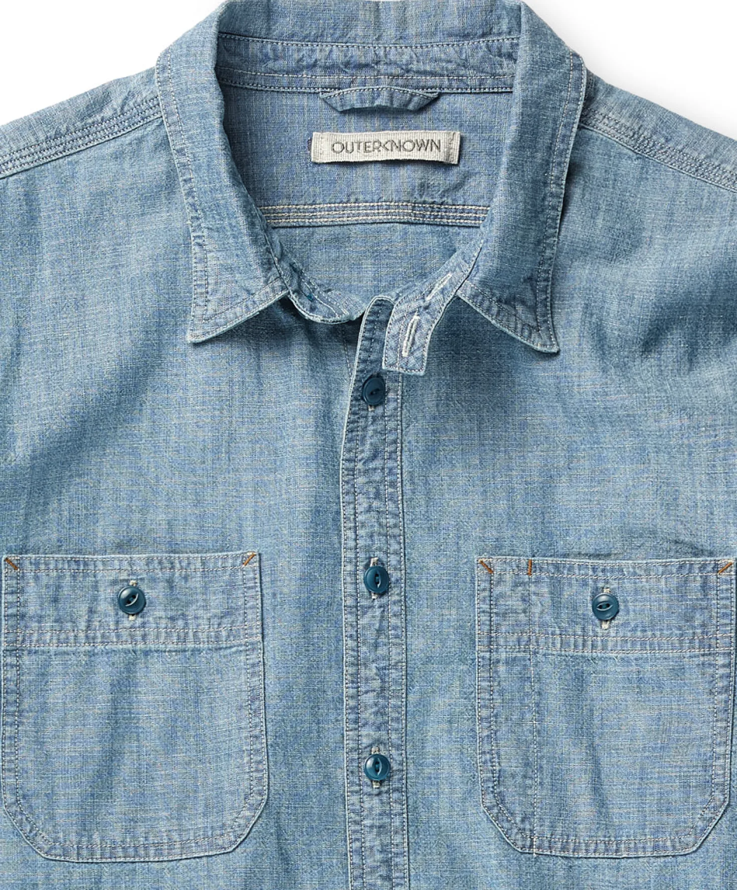 Chambray Utility Shirt
