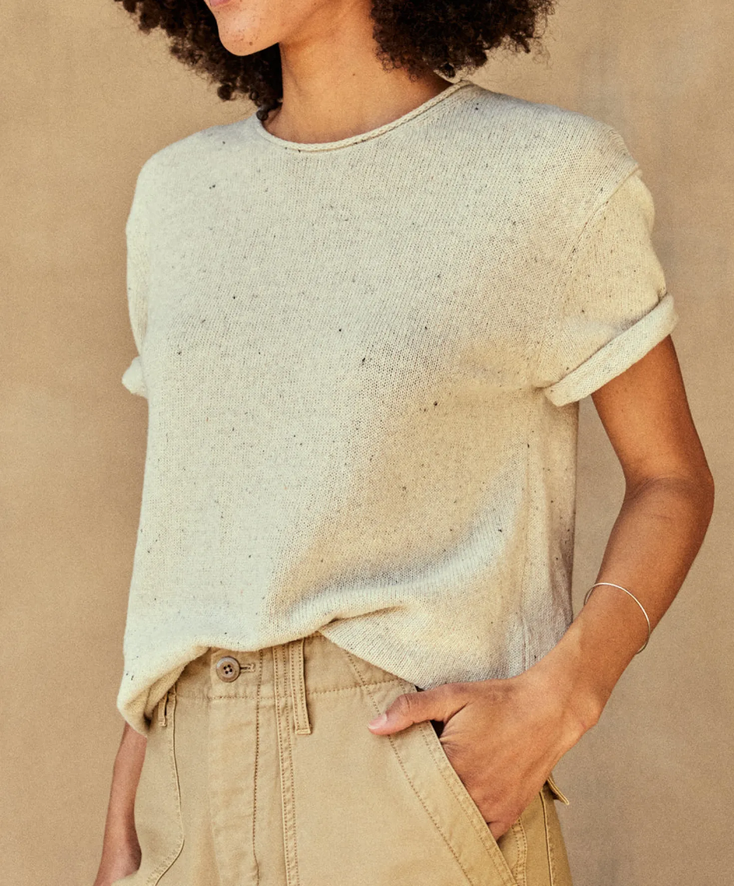Crescent Knit Top