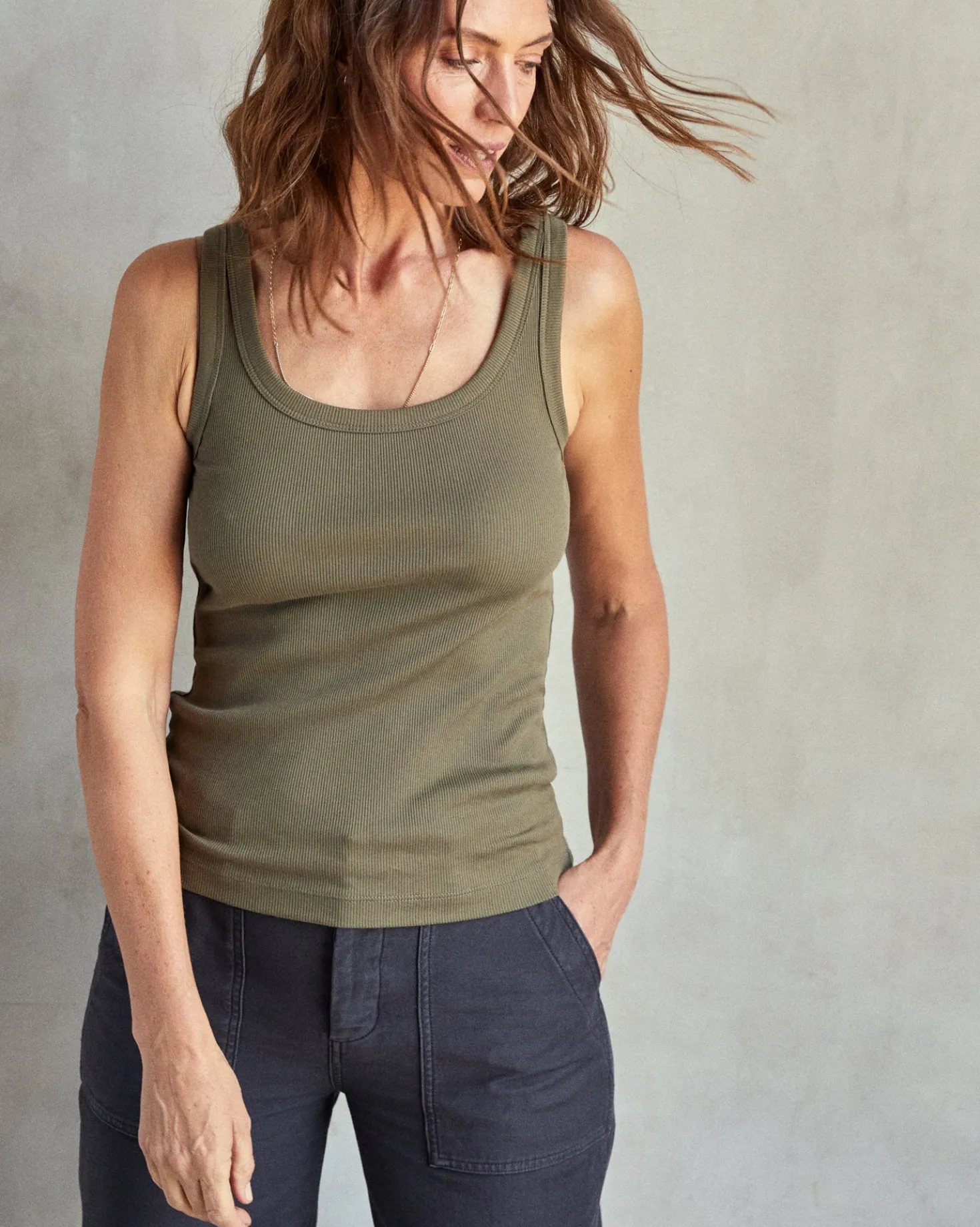 Sojourn Ribbed Tank