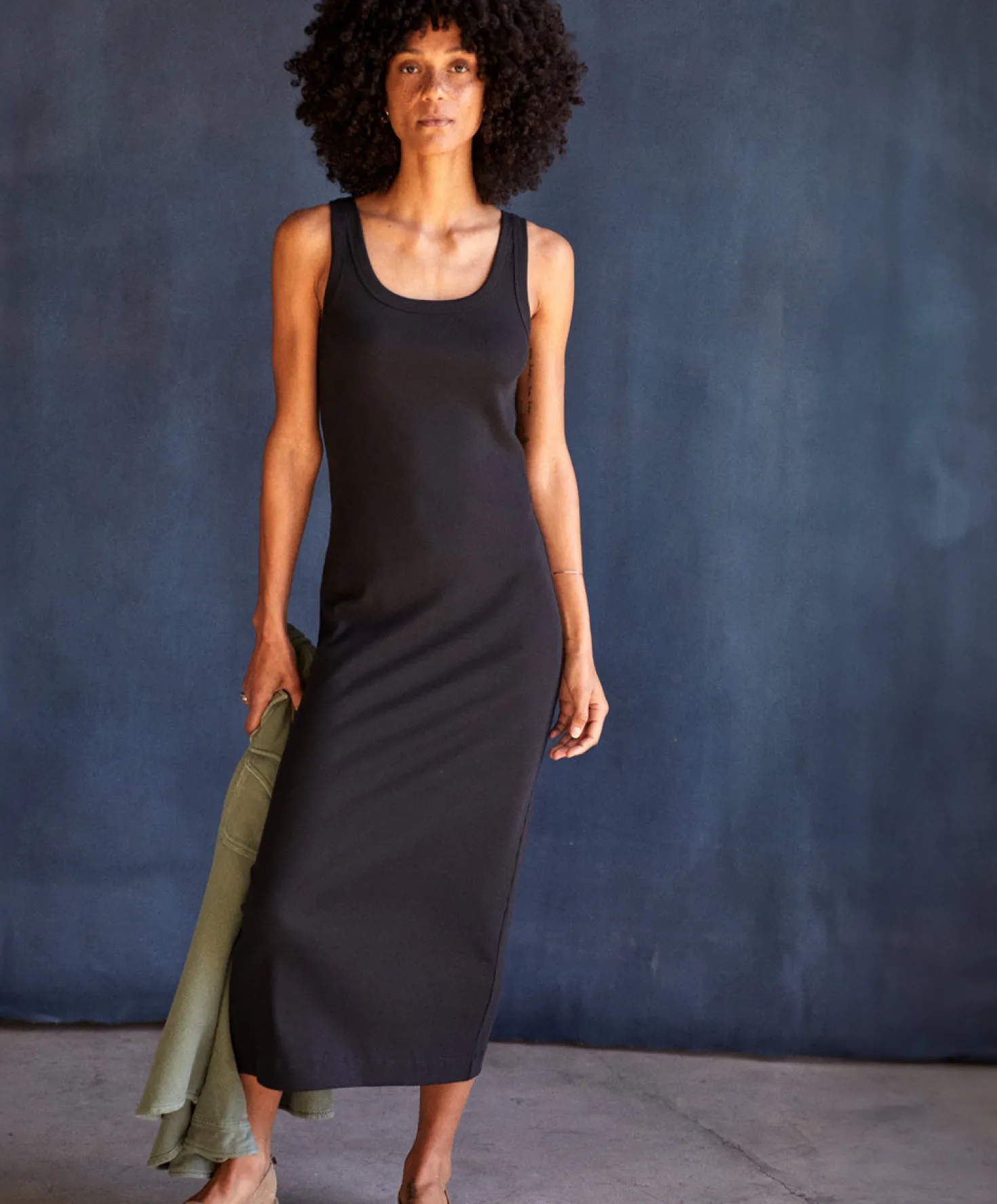 Sojourn Ribbed Tank Dress