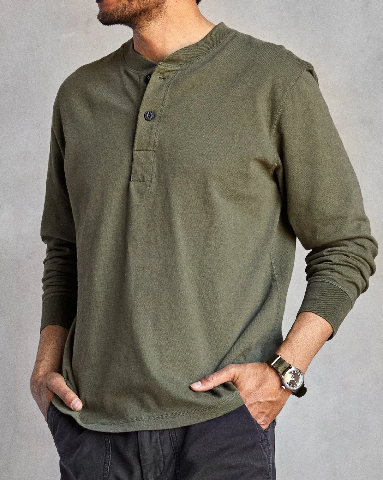 The Big Heavy Tee Henley