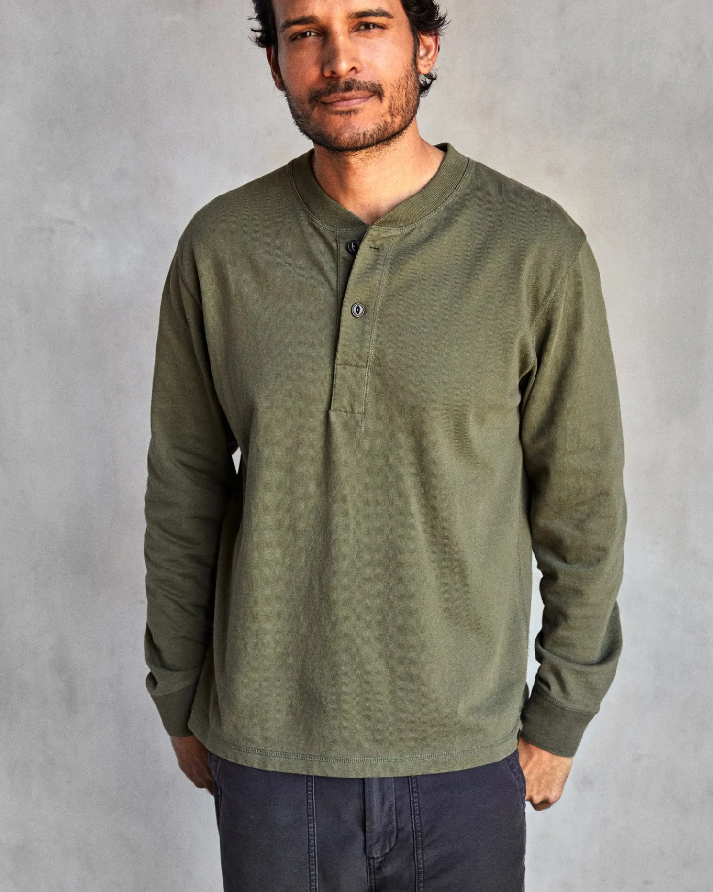 The Big Heavy Tee Henley