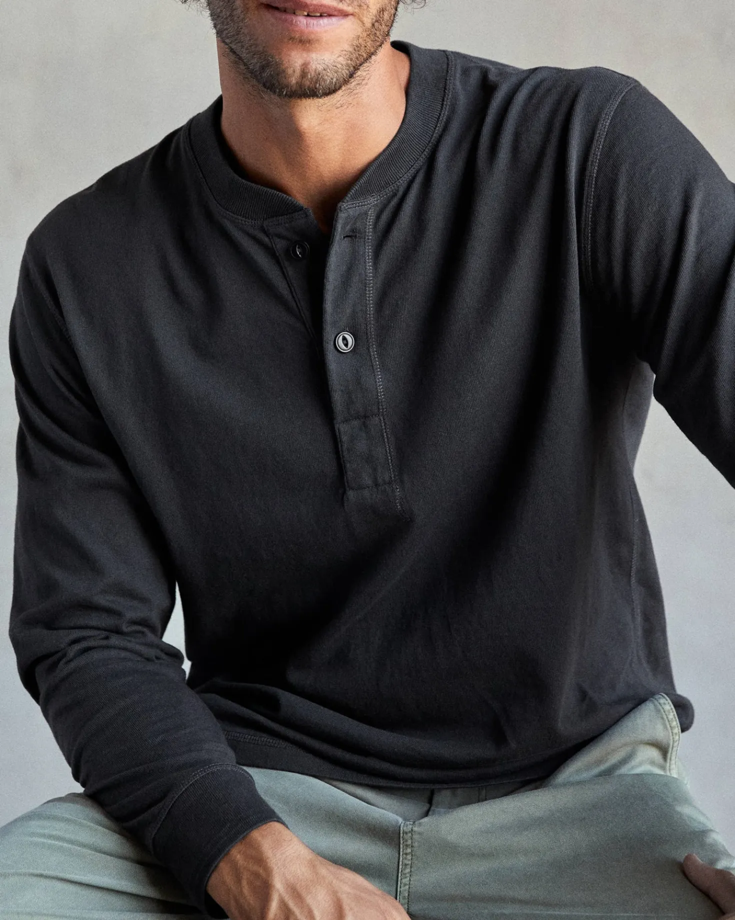 The Big Heavy Tee Henley