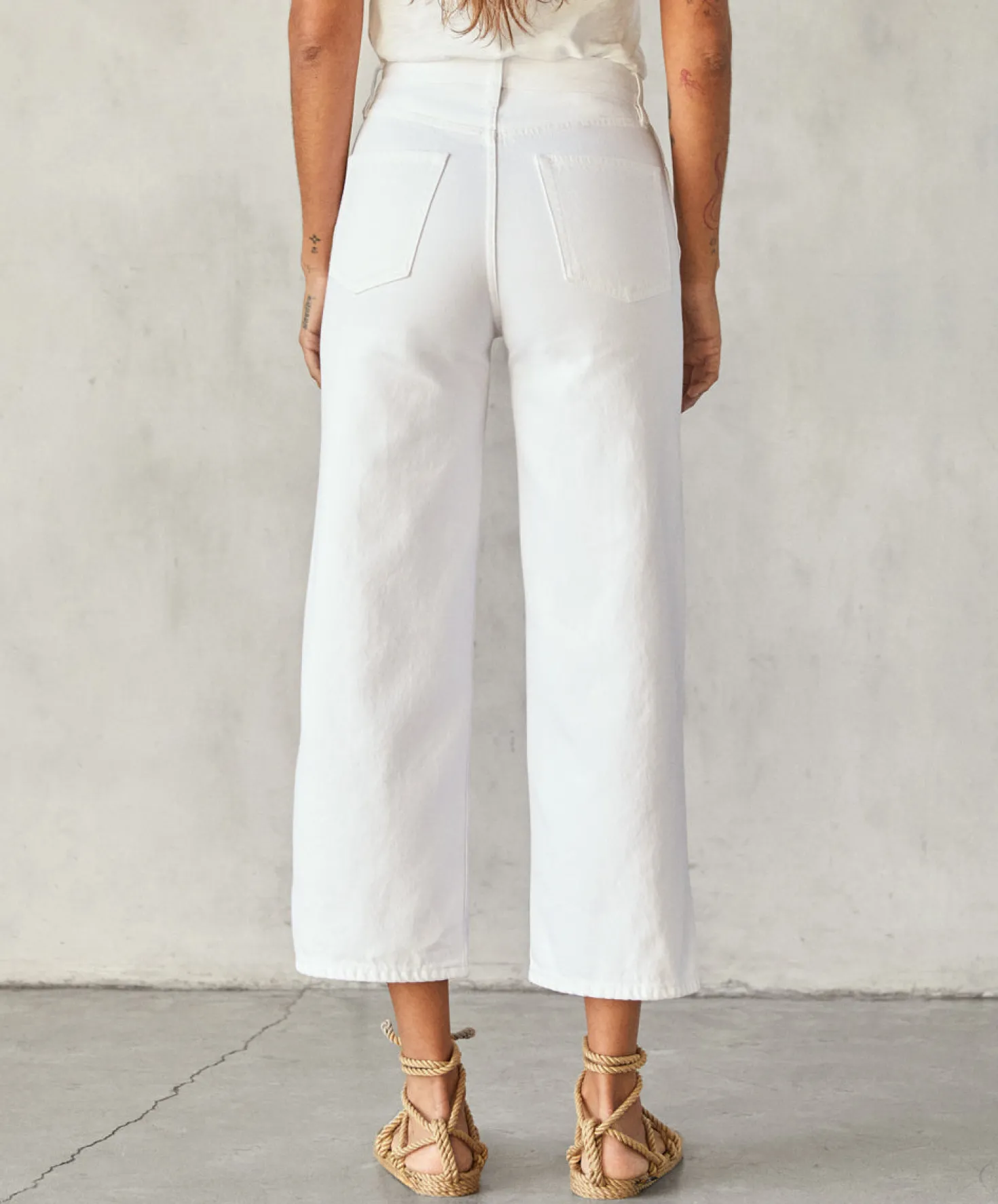 The Brook Wide Leg Jean