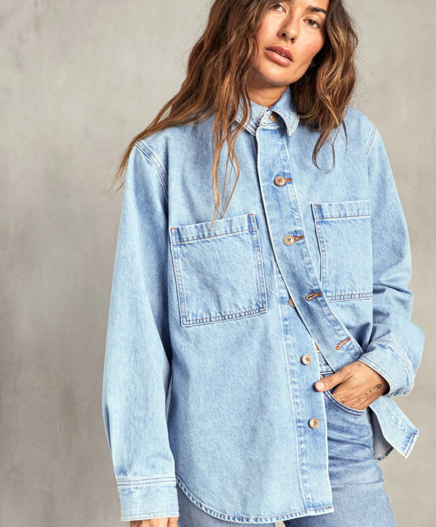 The Canyon Jean Shacket