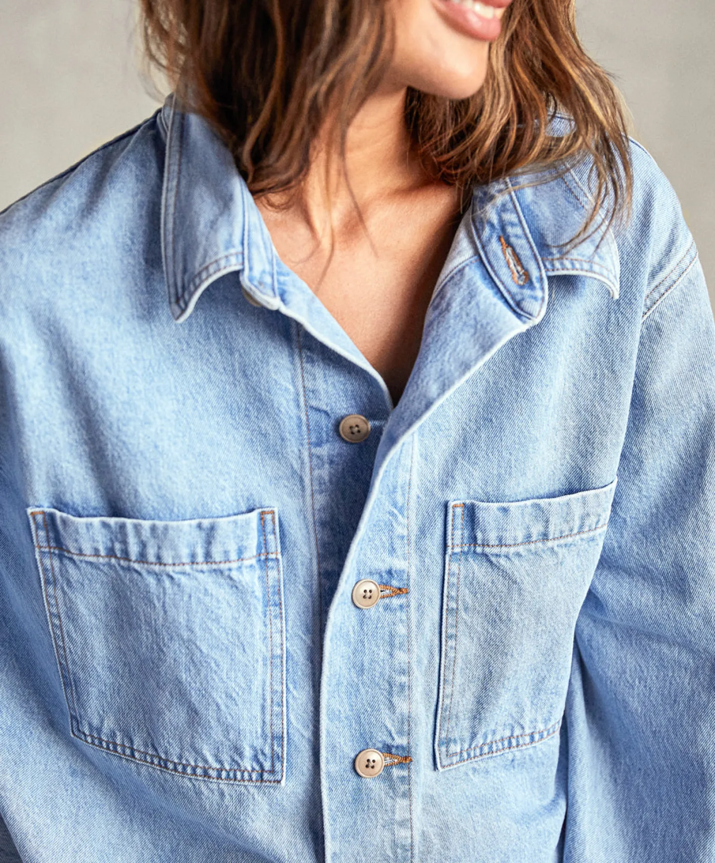 The Canyon Jean Shacket